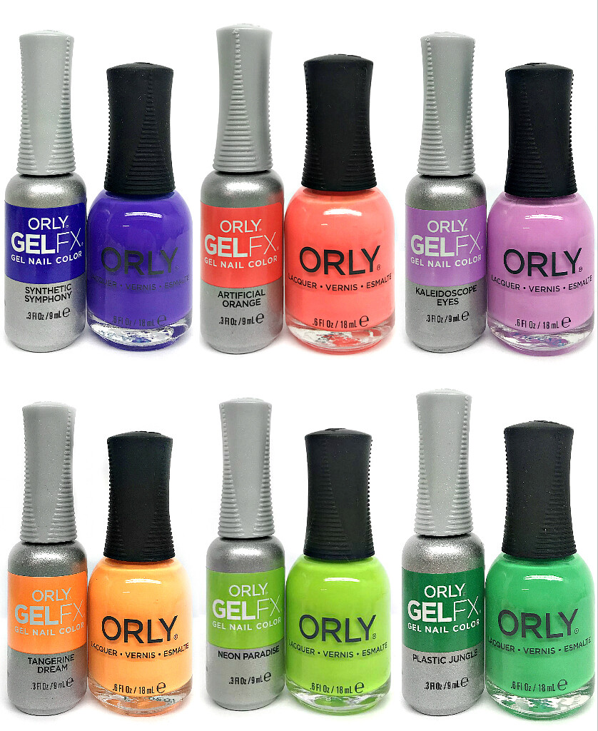 Orly Perfect Pair (Gelfx + NL) – ELECTRIC ESCAPE SUMMER 2021 – Choose Any Duo