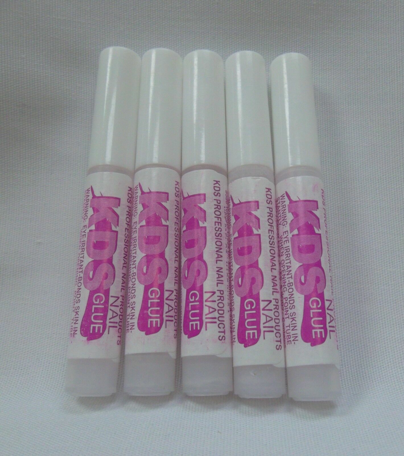 5 pcs KDS Nail Tip Glues – Super Instant Bond for Acrylic Nails – New Free Ship