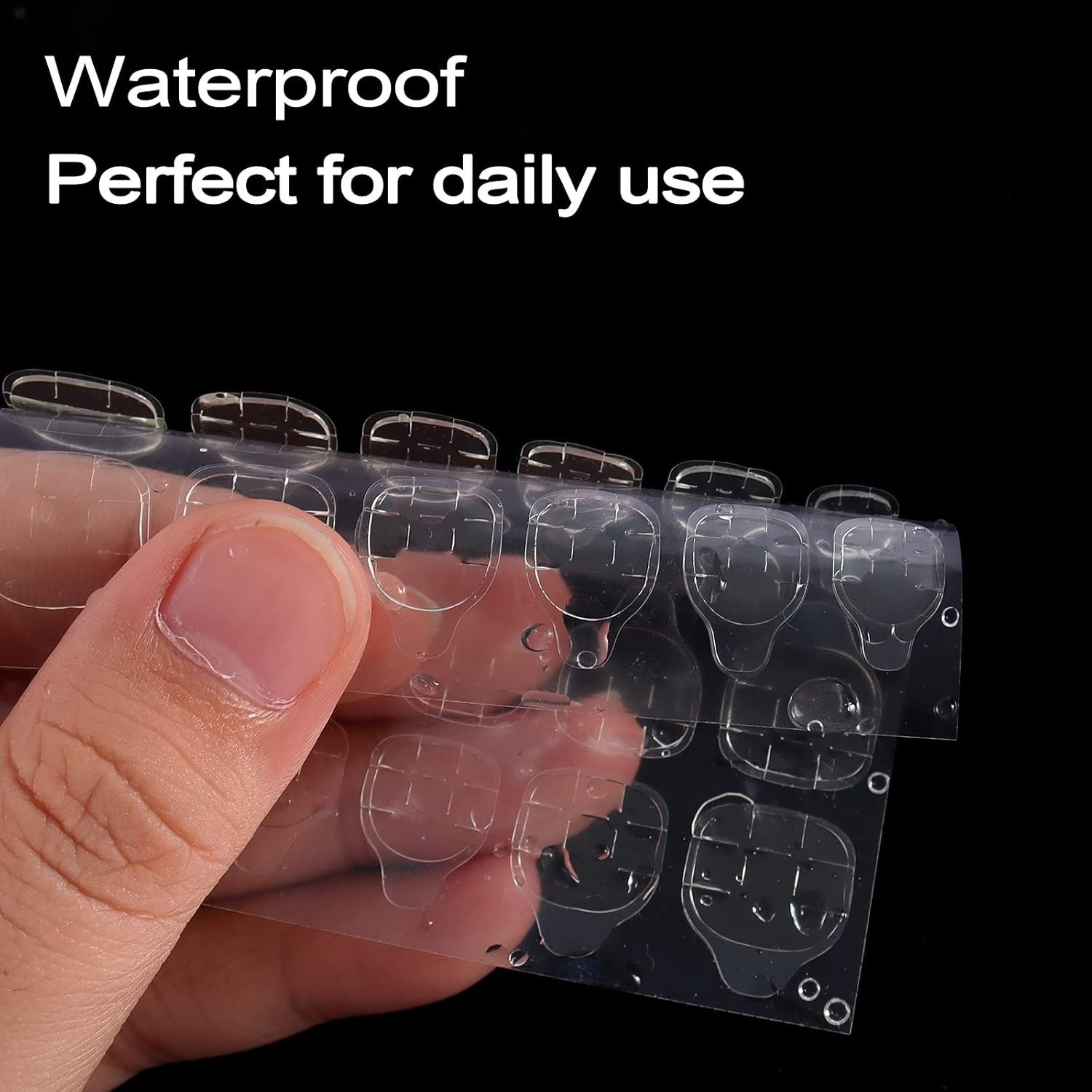 1200 Pcs Nail Glue Tabs – Breathable, Super Sticky, Double-Sided for Acrylic …