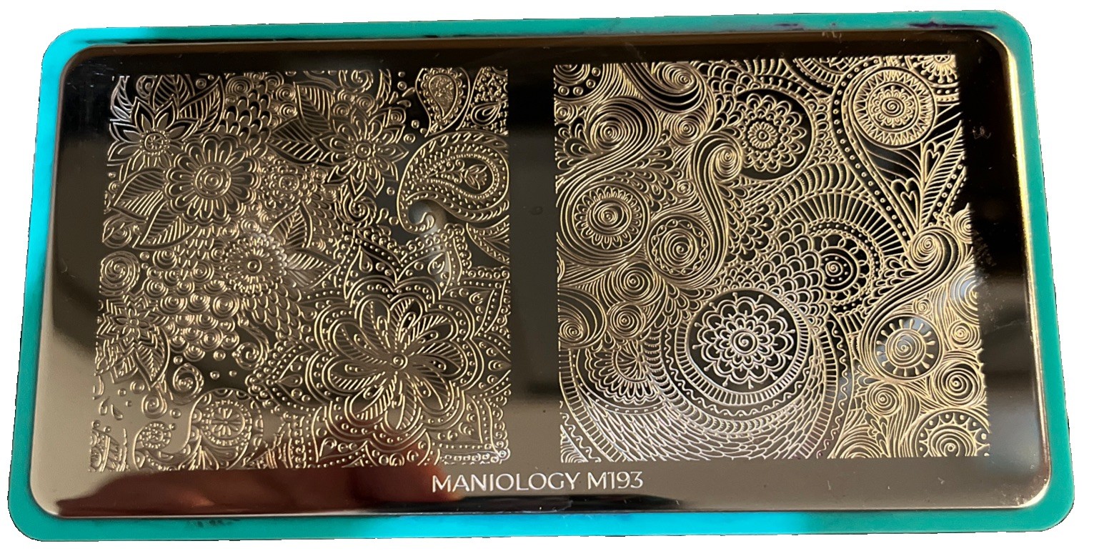 Maniology Nail Stamping Plates – Misc. Design – M193, M300, M018