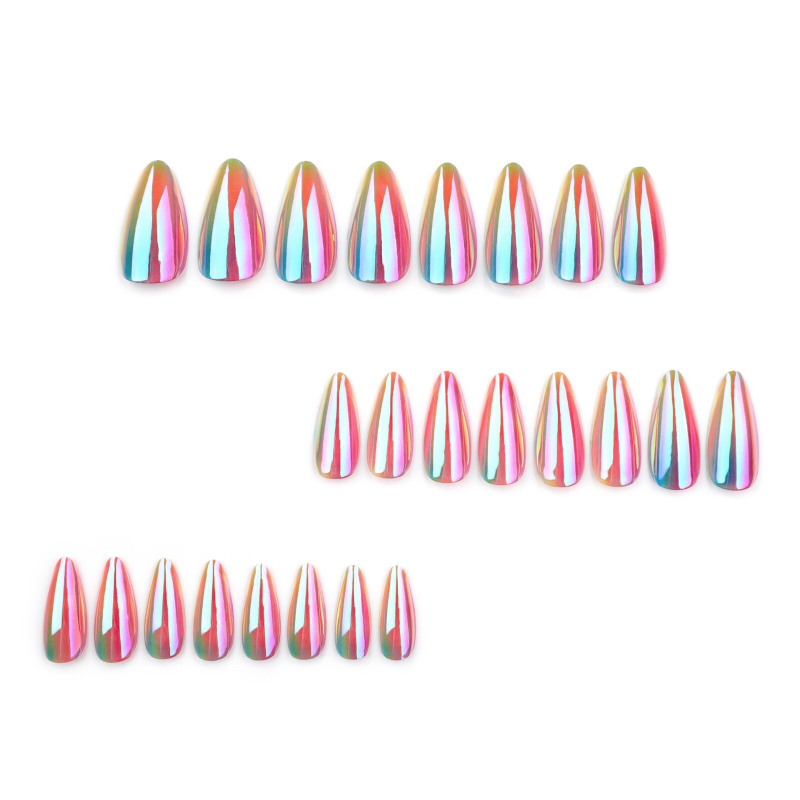 (USA SELLER) ALMOND MEDIUM *RAINBOW DAYS* SUPER HOLD GLUE LAST LONG
