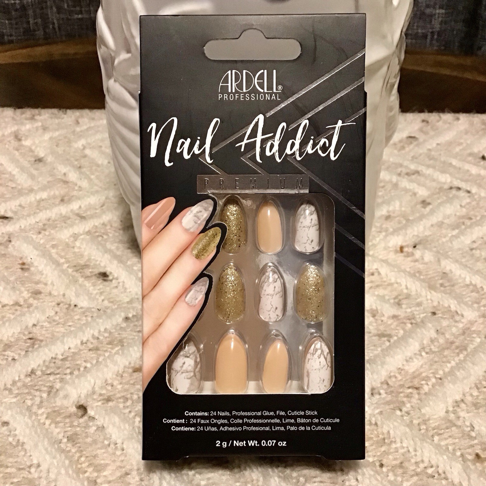 NIB Ardell Nail Addict Premium – 24 Nails