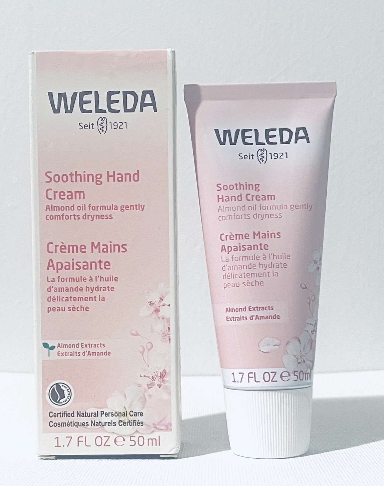 Weleda Sensitive Skin Hand Cream – Almond 50ml, New In Box..