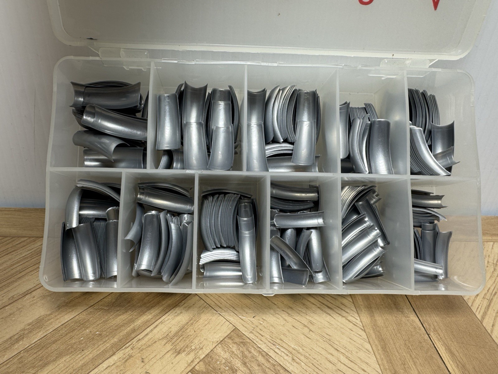 White Black Gray Pink Nail Tips – Lots Of Pieces Lot Of 8 Boxes