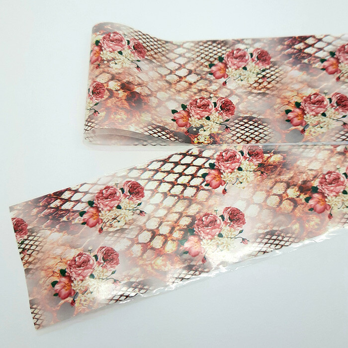 Nail Art Foils Flower Butterfly Xmas Halloween Animal Snakeskin Nail Foil Decals