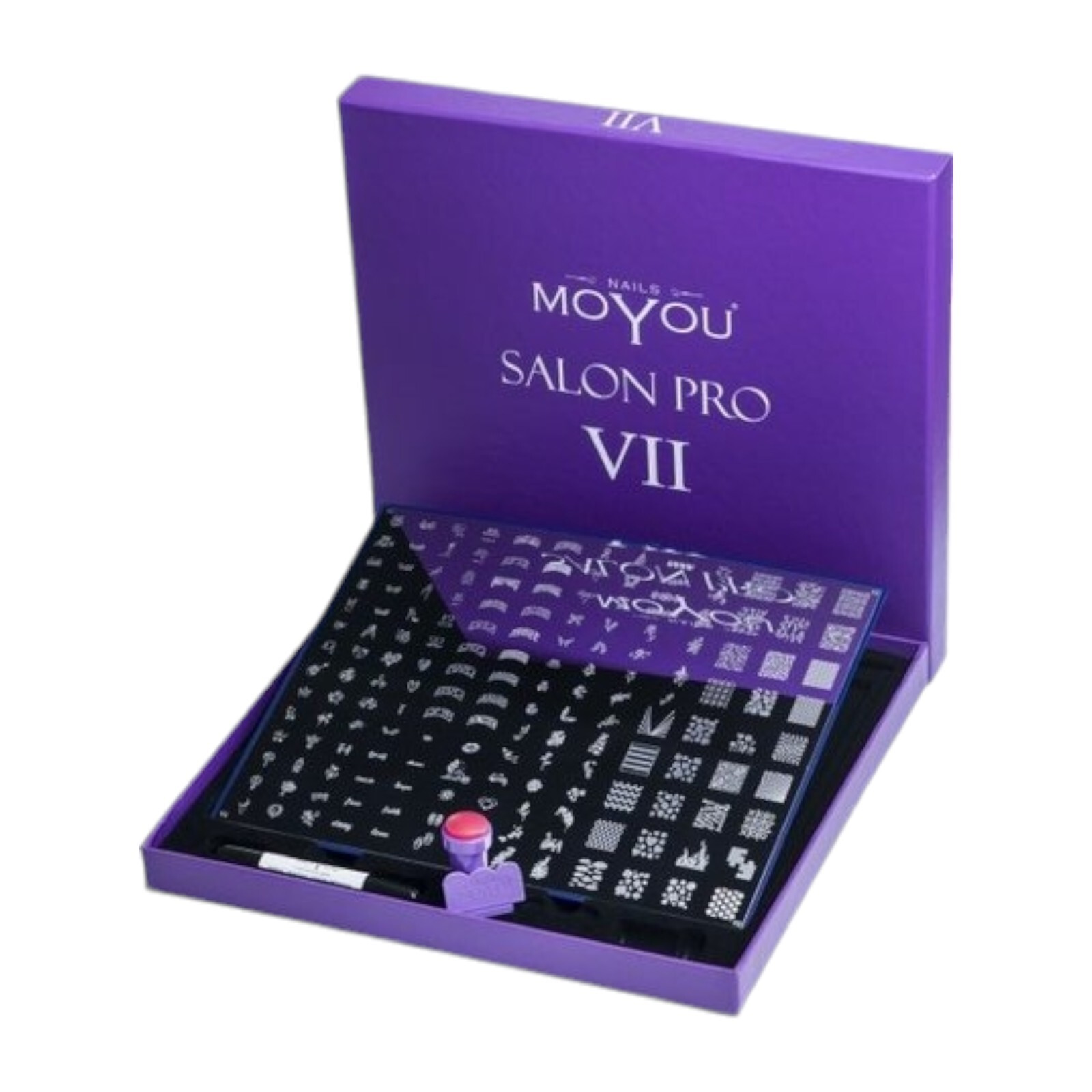 MoYou Nails Salon Pro VII 7 Fingernail & Toe Manicure Pedicure Nail Art Kit