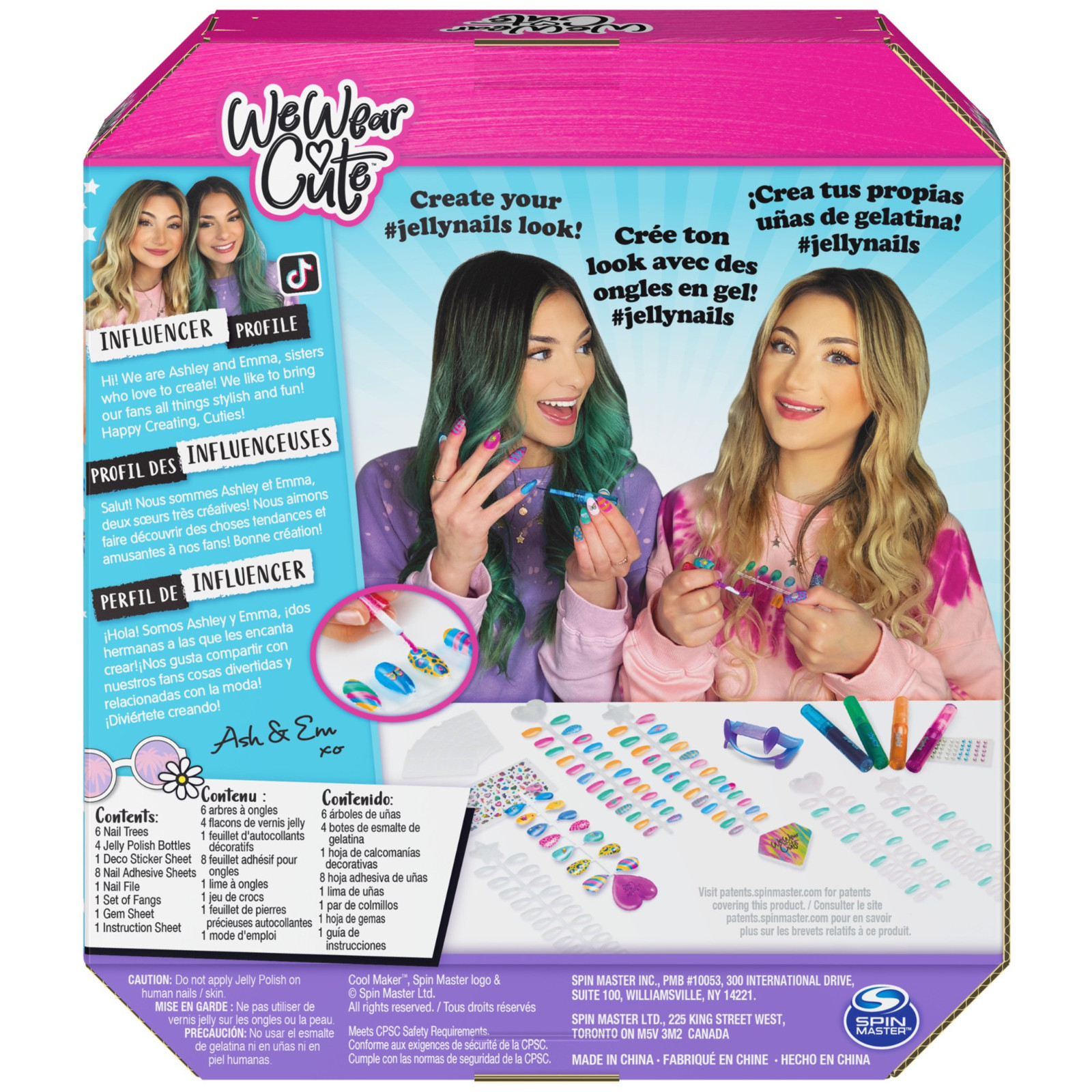 Cool Maker We Wear Cute So Jelly Nails Manicure Kit for Girls 8 And Up TikTok