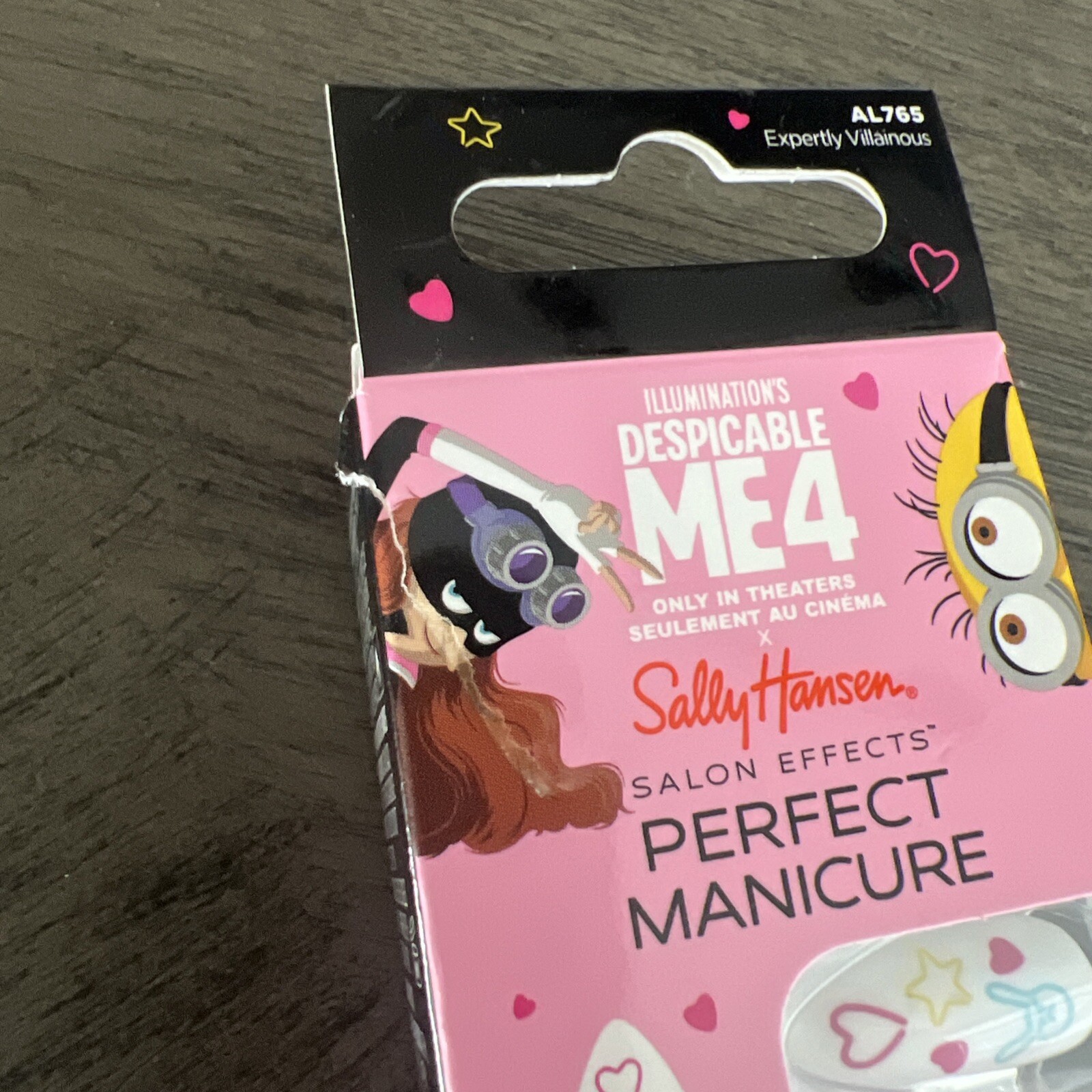 Sally Hansen Salon Effects Perfect Manicure ~ Despicable Me Expertly Villainous