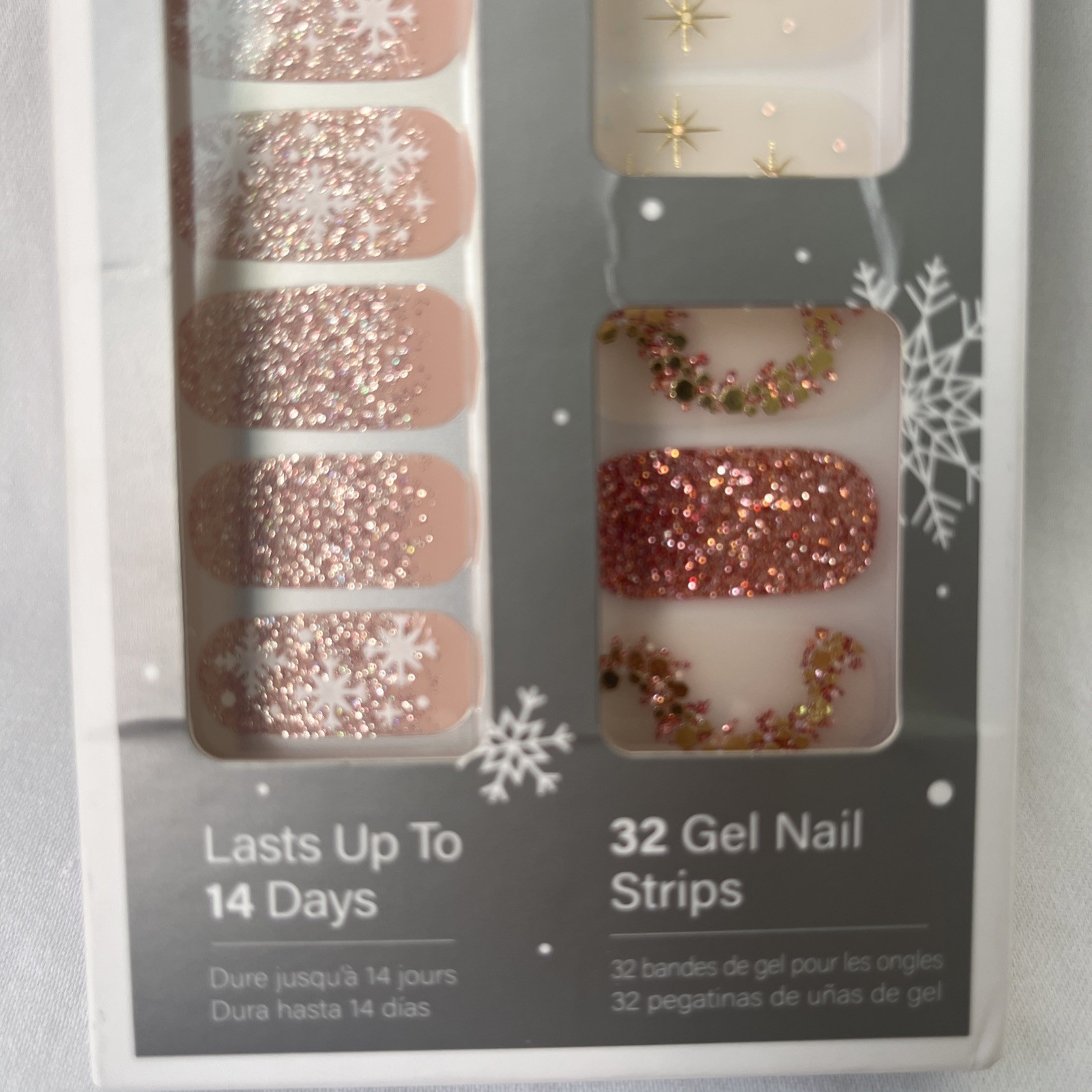 Dashing Diva Gloss Nail Strips, Sugarplum Dance, UV Free, Prep Pad, 1 Nail File