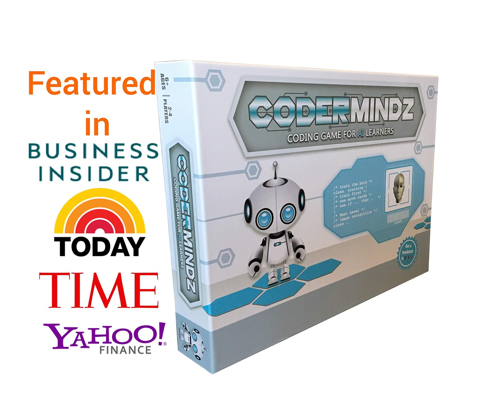 CoderMindz Game for AI Learners! NBC Featured: First Ever Standard, Pink