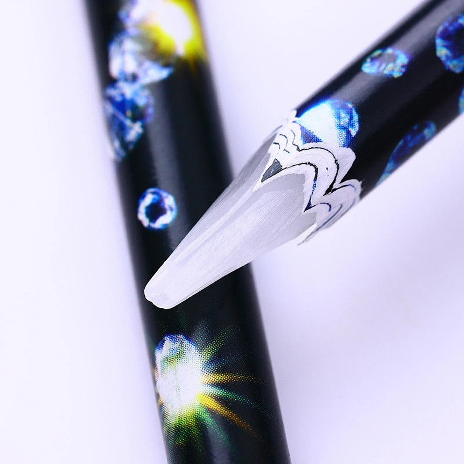 BLACK GEM DESIGN Rhinestone Wax Pencil Gem Stone Picker FREE Postage to UK