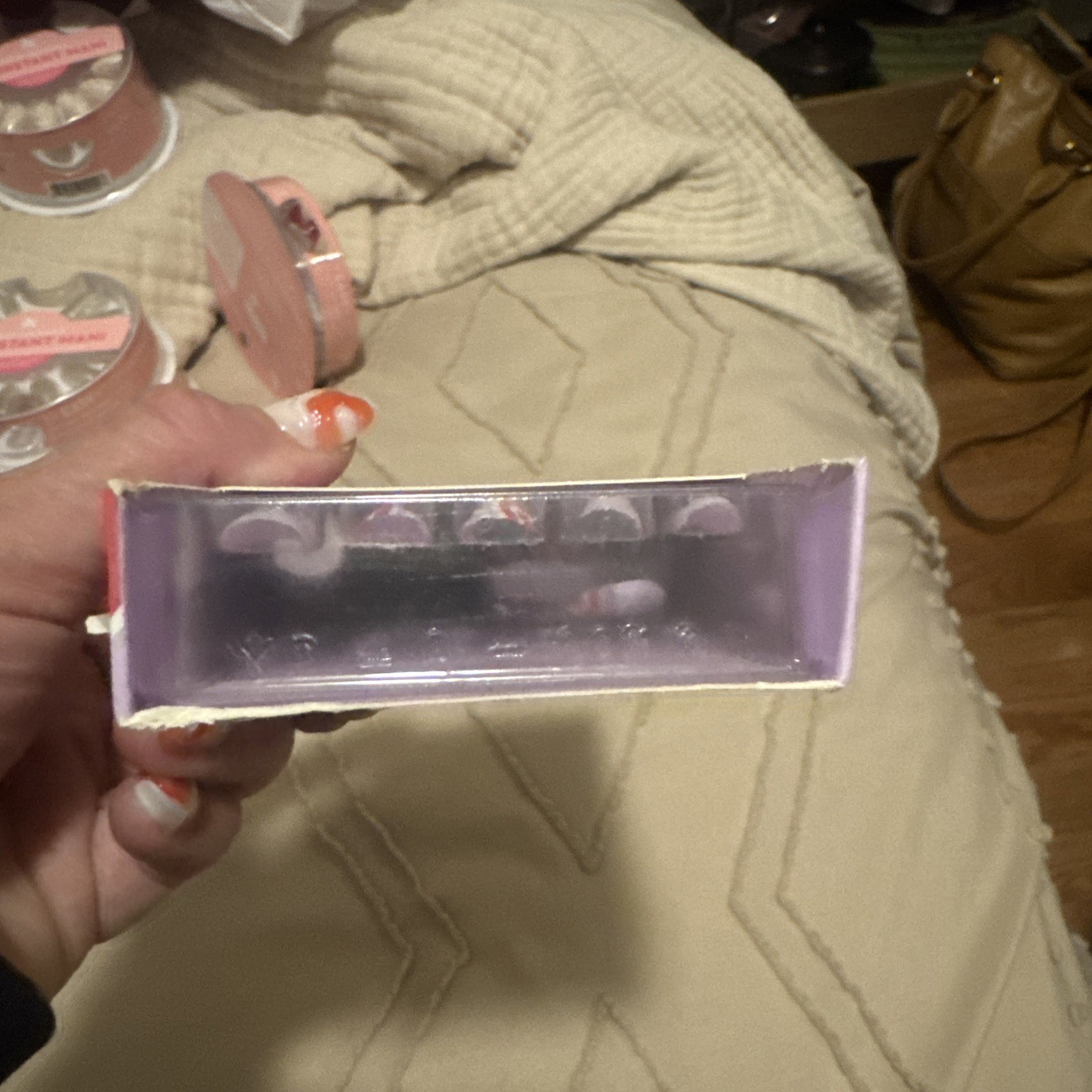 chillhouse press on nails. Chill Tips. Roses. Lilac And Red Valentine Nails.