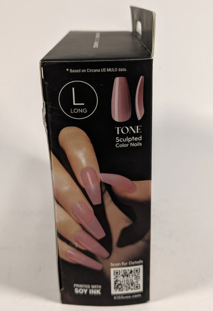 Kiss Salon X-tend LED Soft Gel System Kit – w/ 30 Tone Sculpted Long Color Nails