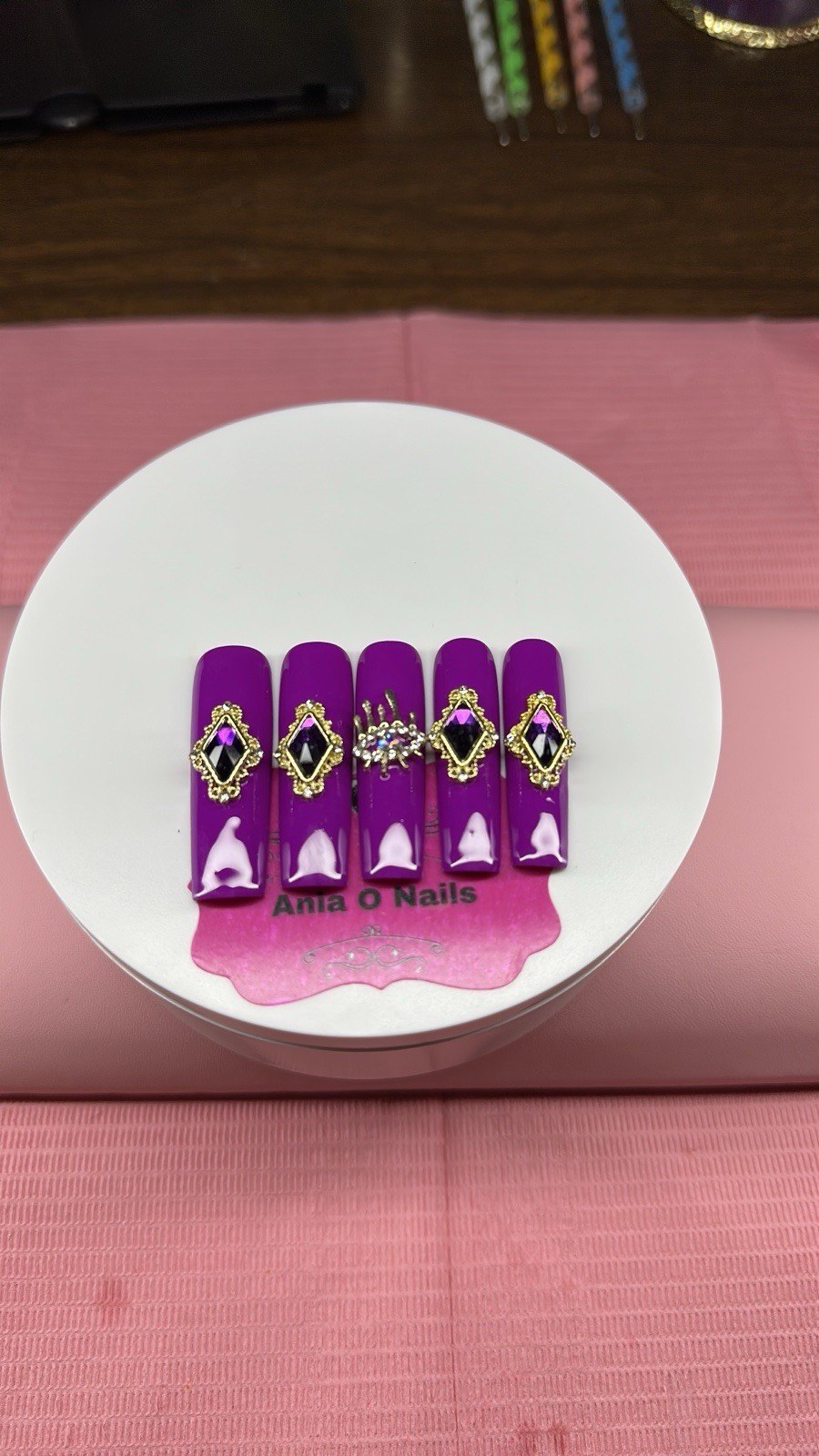 XX Long Square Nails