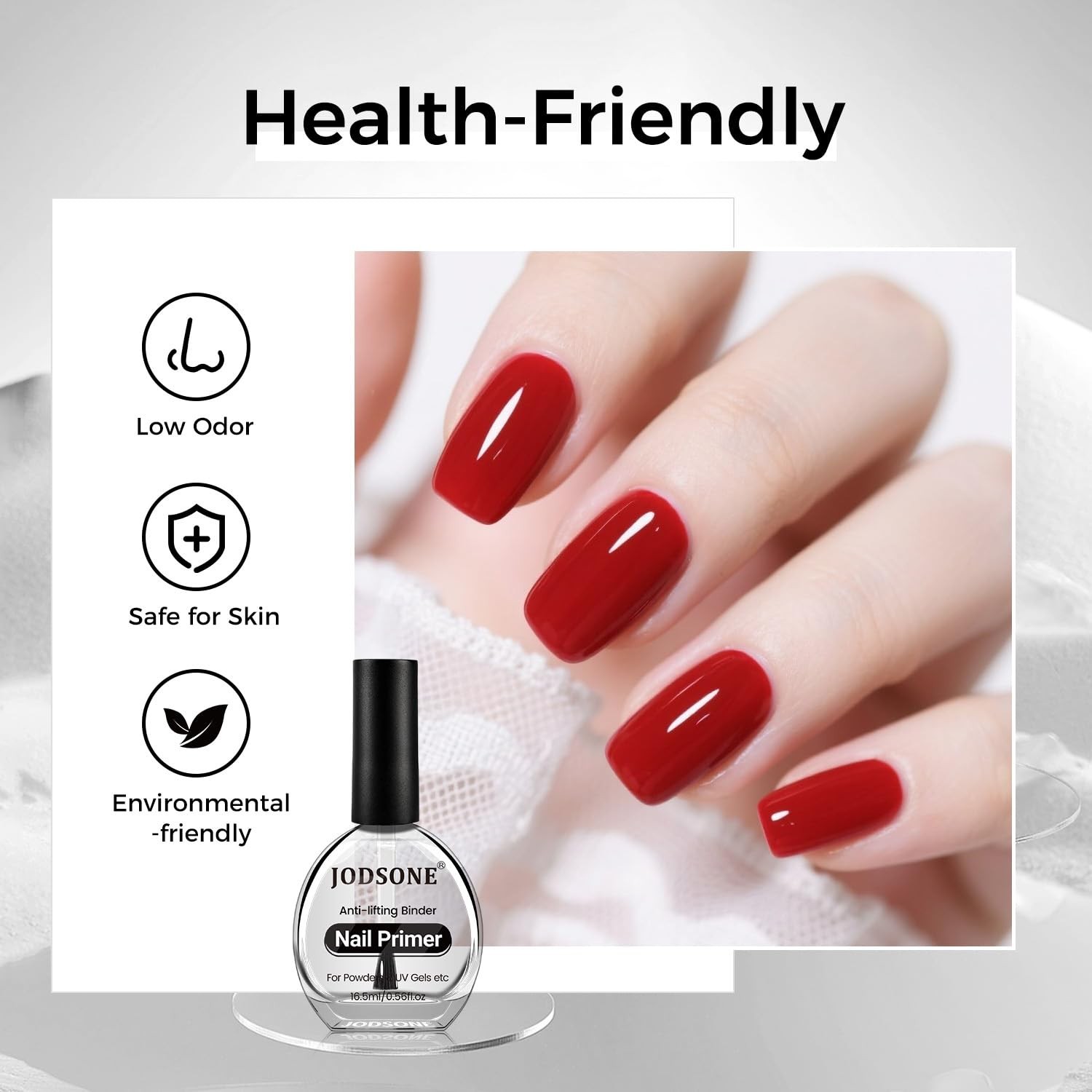 2Pcs Nail Dehydrate And Nail Primer For U V Gels Superior Bonding Professiona…