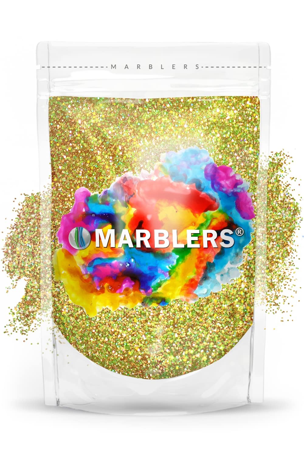 Holographic Glitter [Holo Olive Gold] 3oz (85g) | Fine | Non-, Vegan, Cruelty…