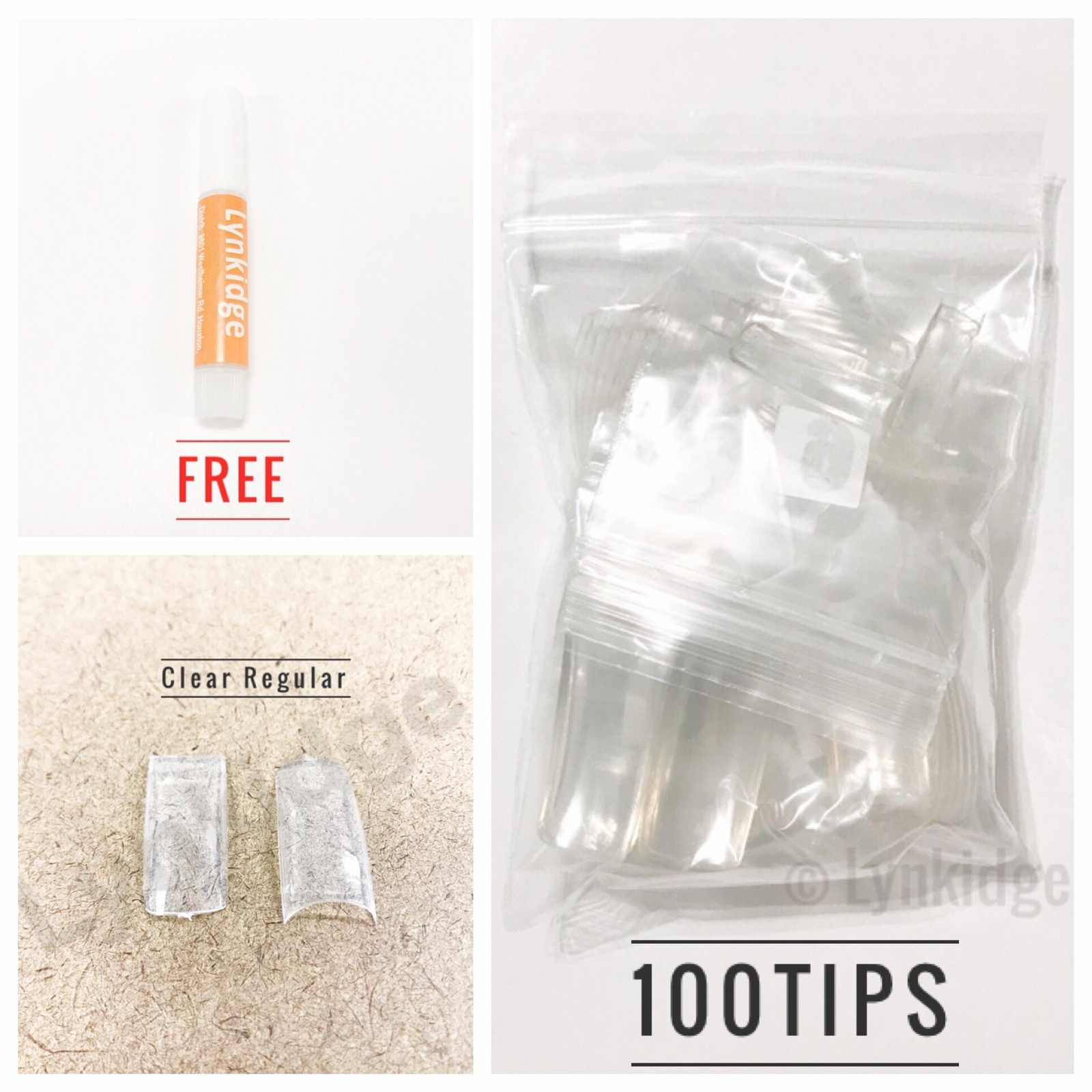 MultiColor Selection – 100PCS Acrylic Nail Tips