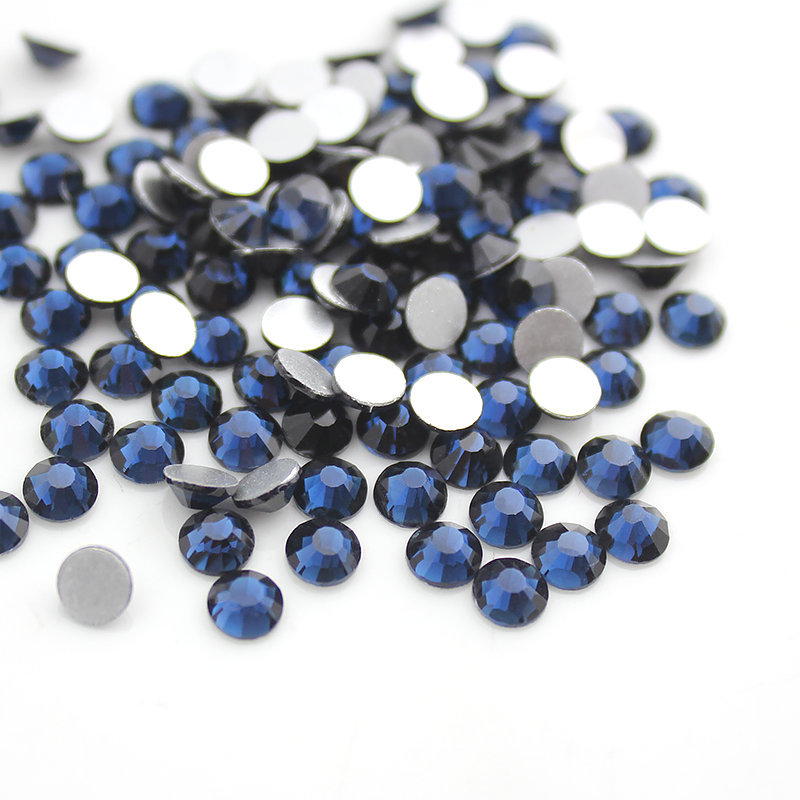 288 720 1440pcs Crystal Montana FlatBack Nail Art Rhinestones 3D Tips Decoration