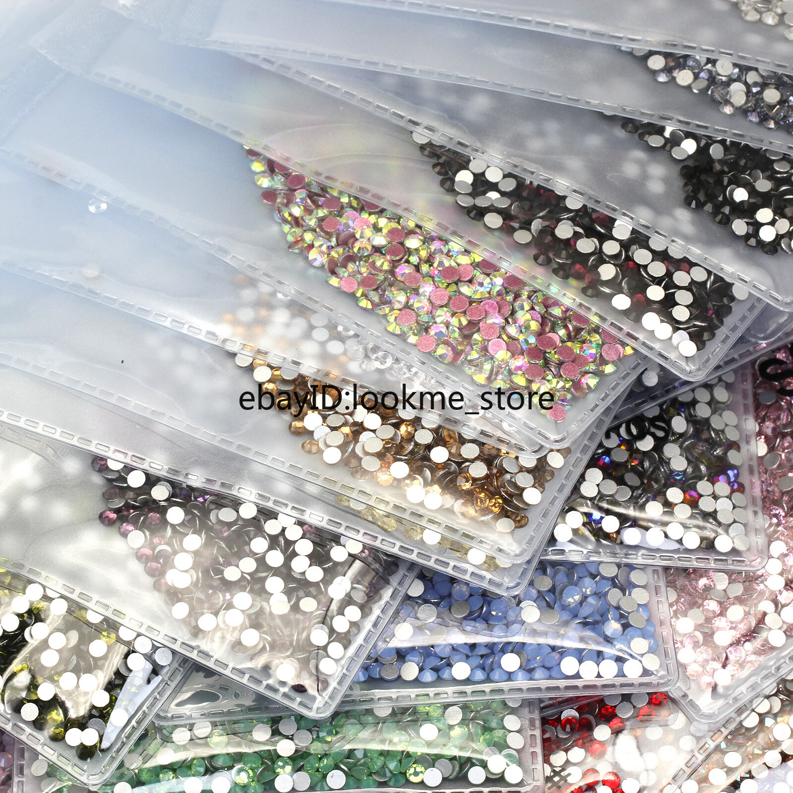 1440p 2.8mm (ss10) Crystal Glass Rhinestones Flatback Gems Nail Art Crafts Decor