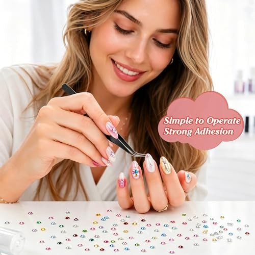 32000Pcs Resin Rhinestones 3mm Jelly AB 28Colors for Bedazzling Glitter Kit