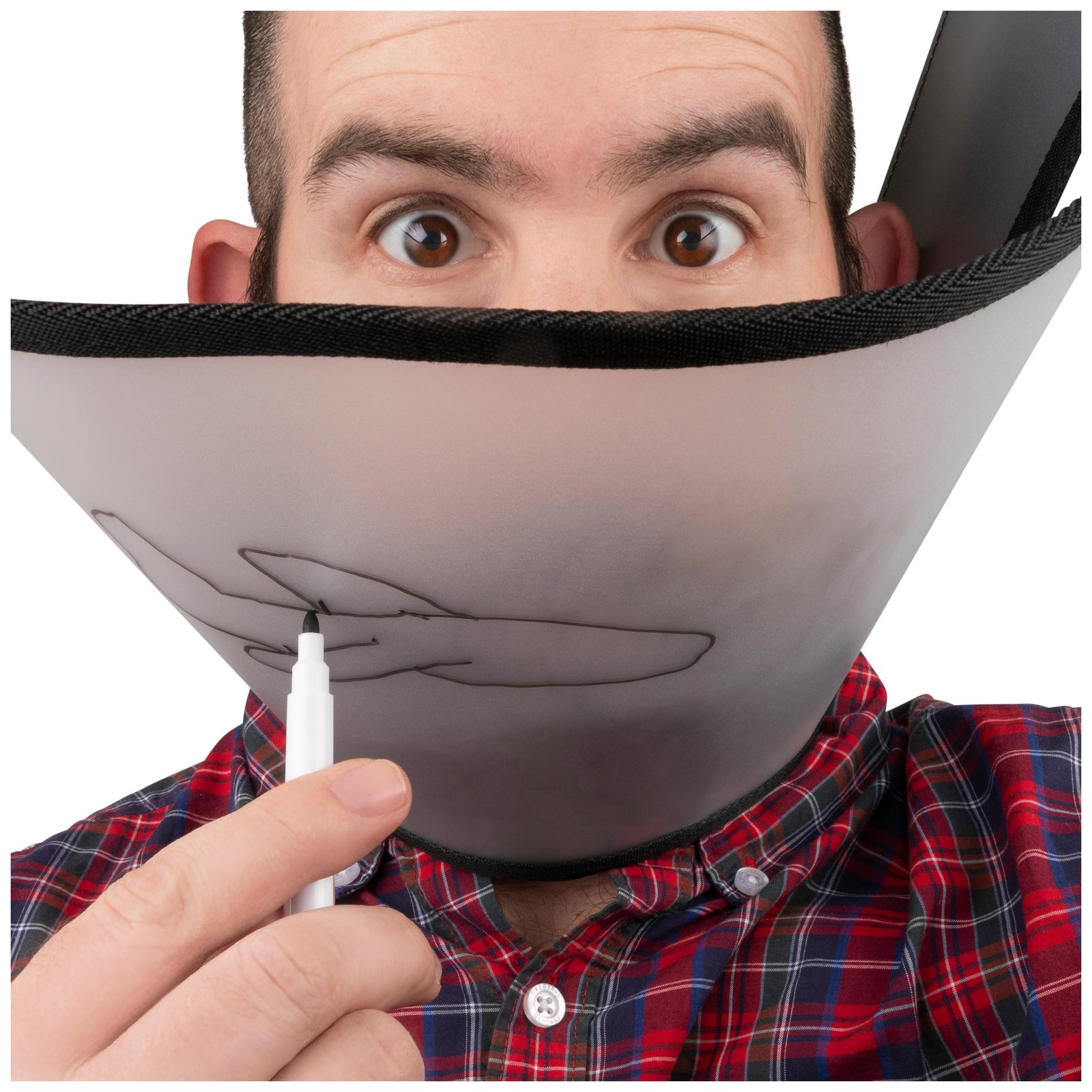 Spin Master Cone of Shame, Guessing Party Game, for One Size, Shame