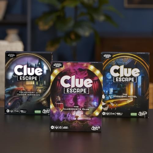 Clue Escape: The Illusionist’s Club Board Game 0.656 ft x 0.134 x 0.876