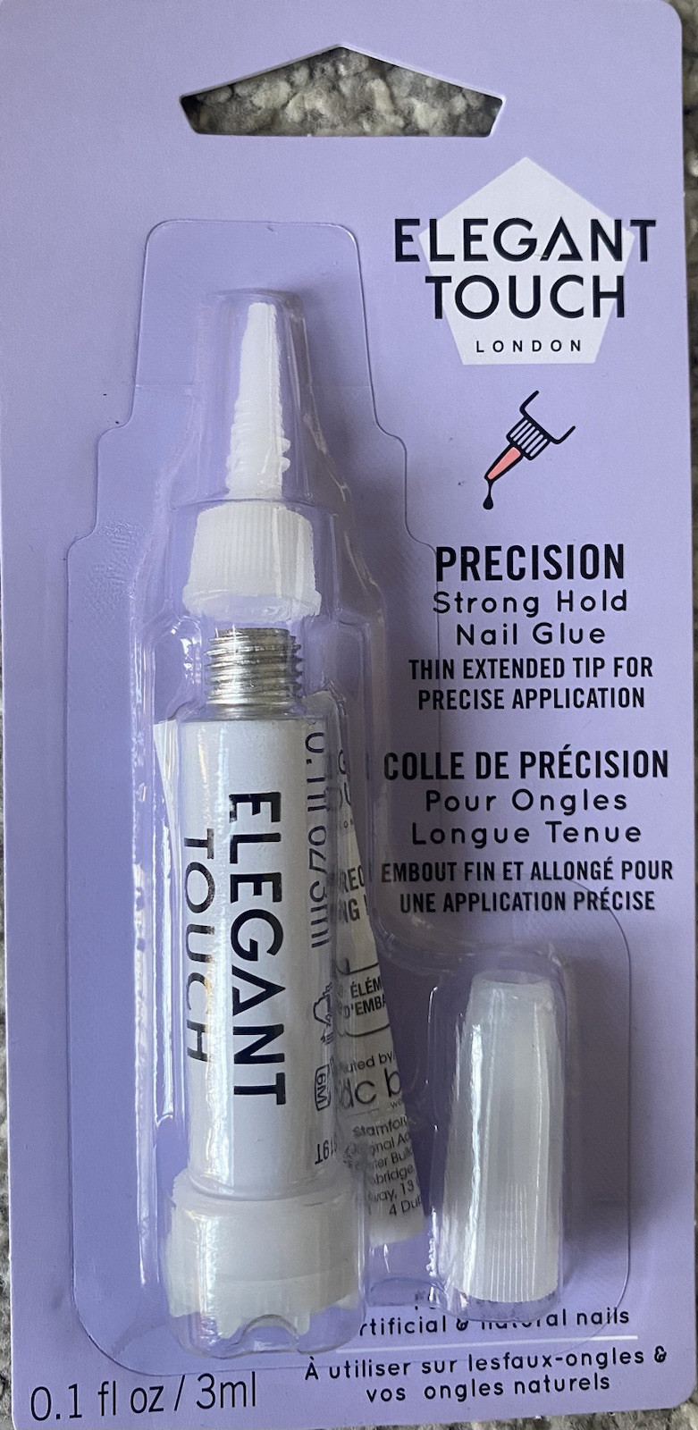 ELEGANT TOUCH strong hold nail glue