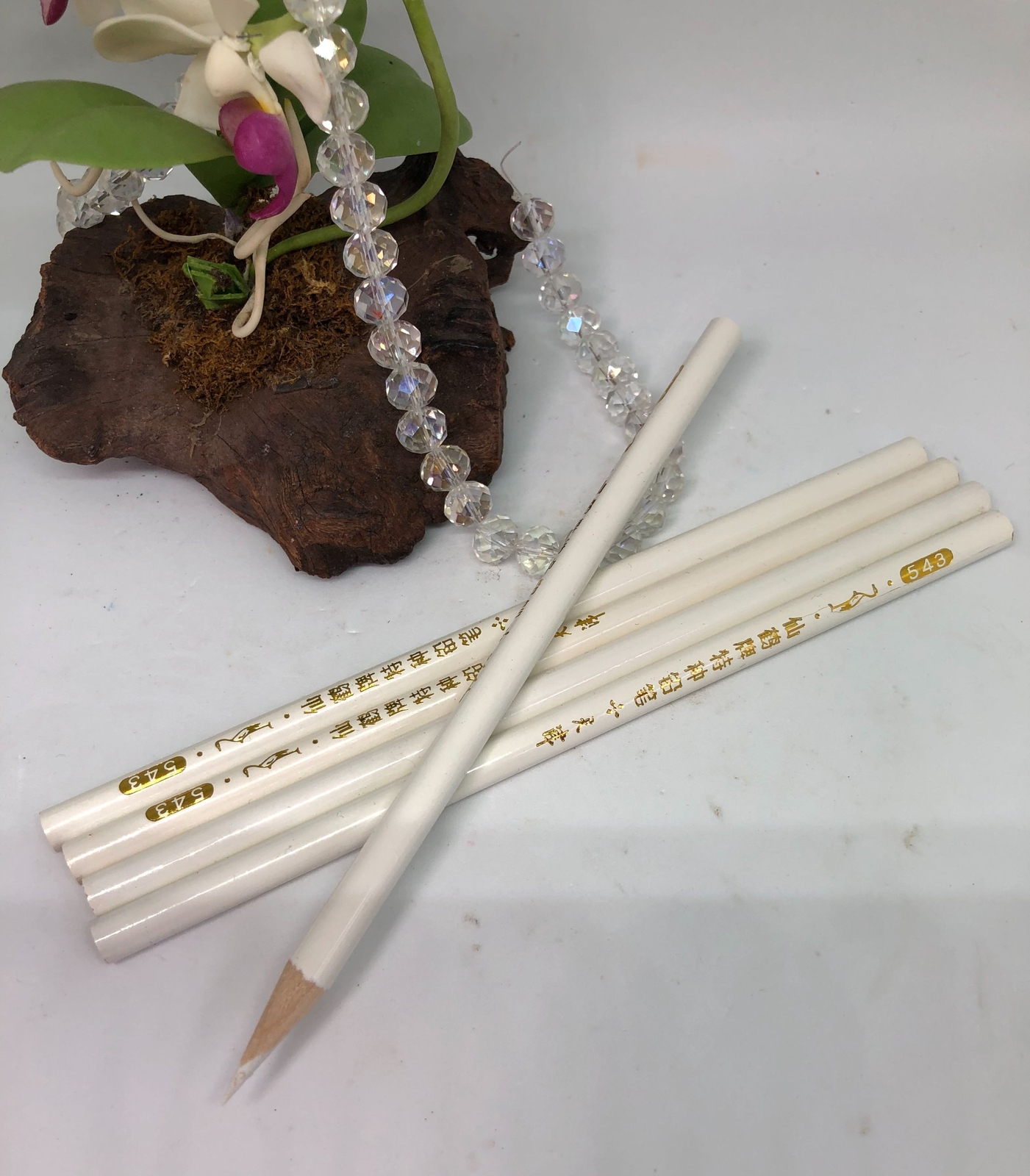 5x Pick Up Stick Pencil for Nail Art Rhinestones and Nail Crystals