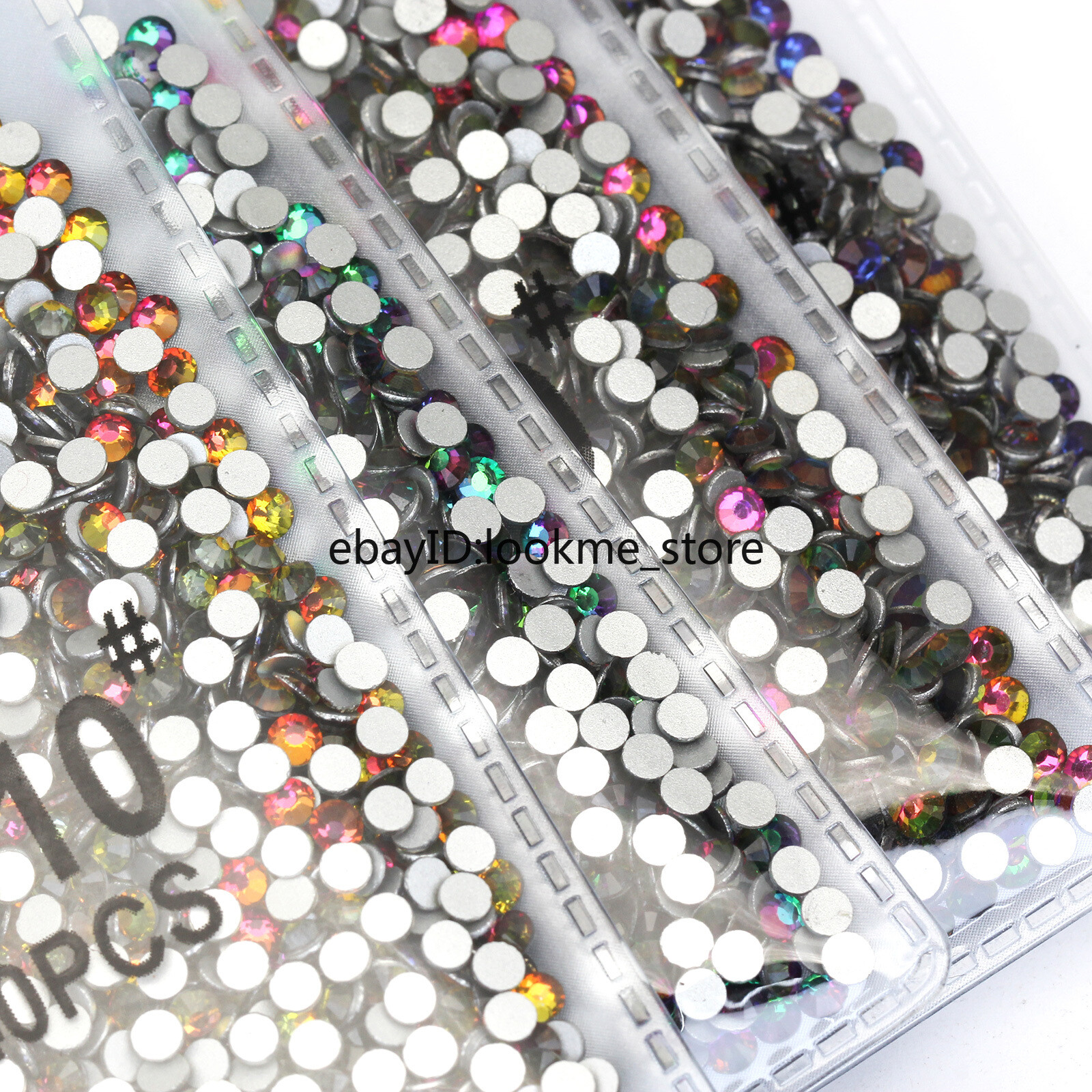 1440p 2.8mm (ss10) Crystal Glass Rhinestones Flatback Gems Nail Art Crafts Decor