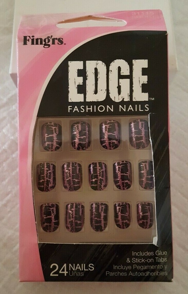 FING’RS Edge & Flirt Fashion Manicure Nails 24 ct – U Choose Style – New In Box