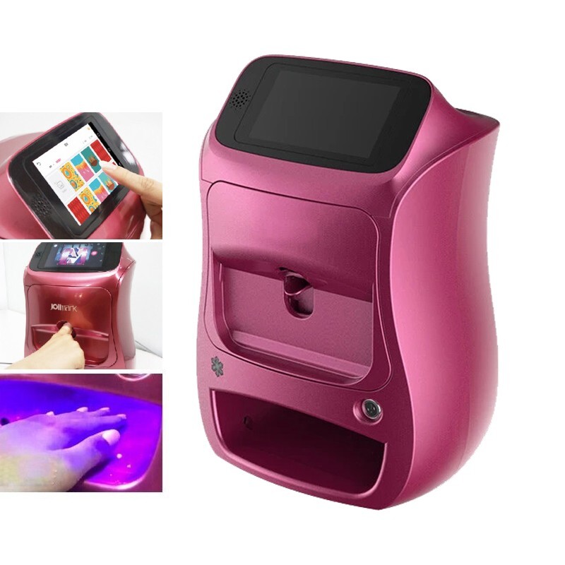 3D Touch Screen Nail Printer APP DIY Auto Nail Art Printing Machine w/ Gel Dryer