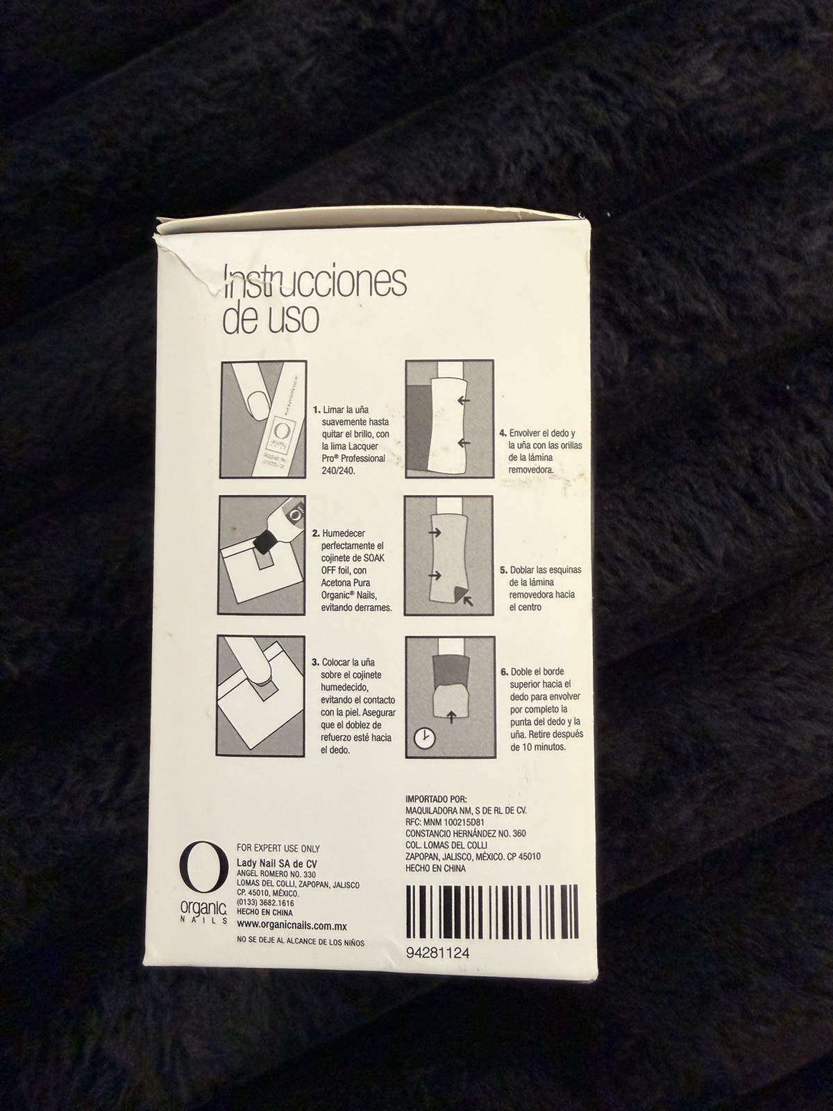 Soak Off Foils Removal Wraps with Cotton Pad 50pc