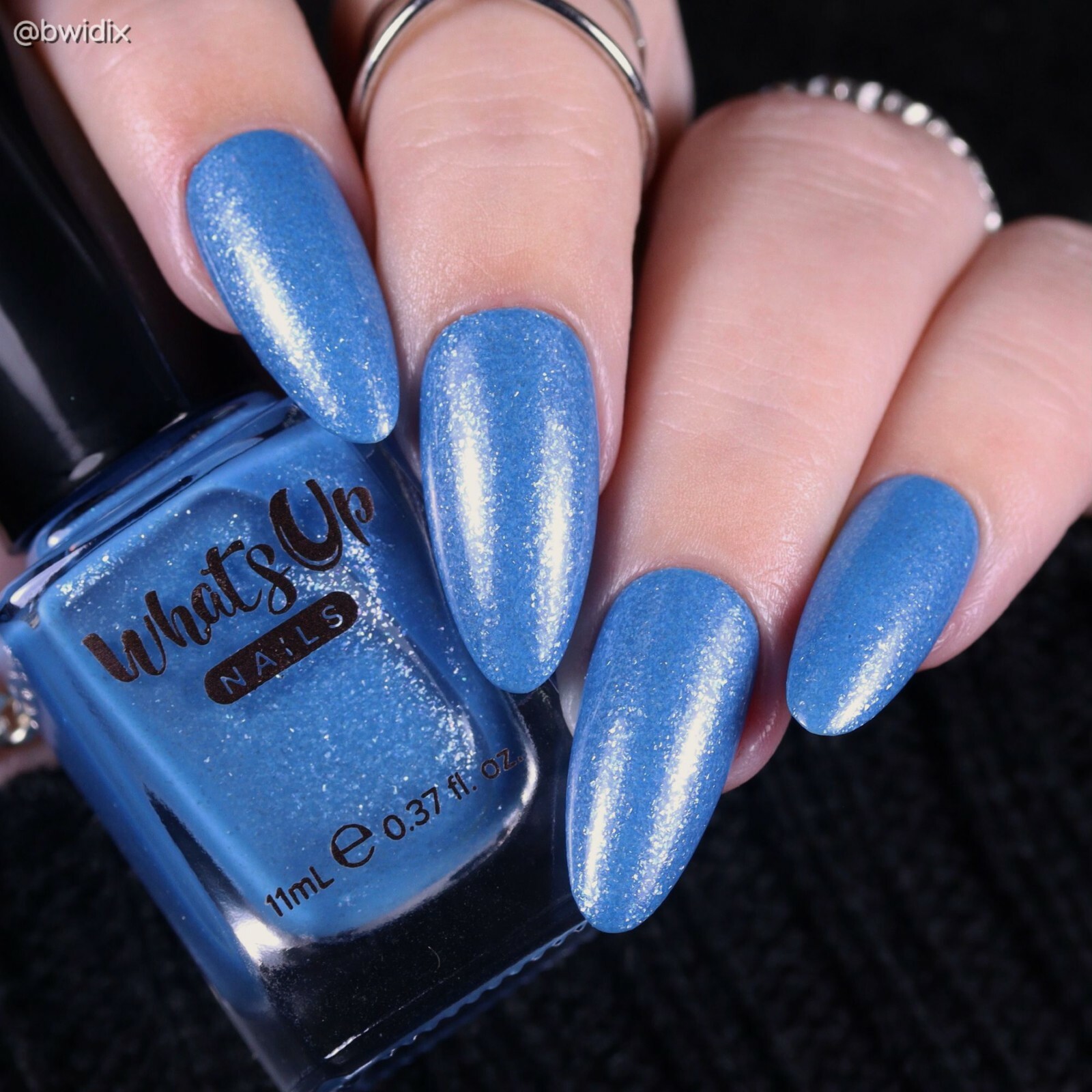 Slippery When Cold Regular Polish (Chrome Shimmery Blue), Polish for Nail Art