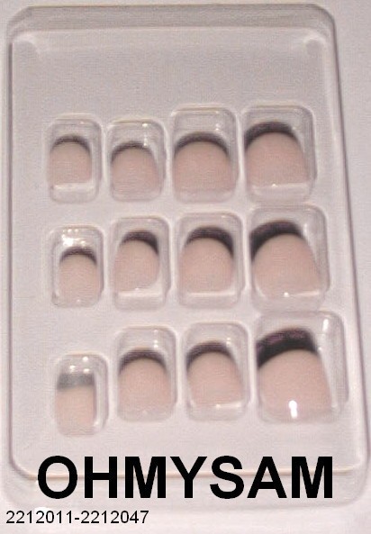 CLOSEOUT 6×12 NEW SET ARTIFICIAL NAIL TIPS MULTI COLOR /ANIMAL FULL SIZE