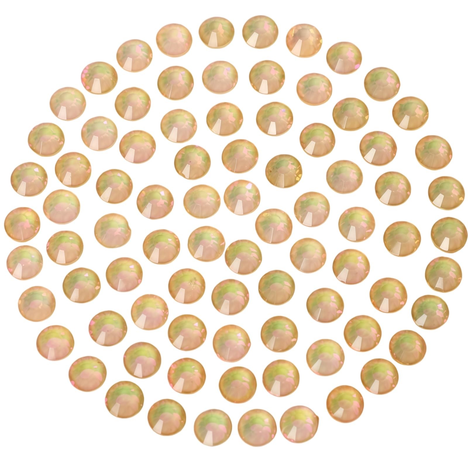 Diamonland Flatback Glass Crystal Rhinestones Rounds Gems for Bedazzling Nail…