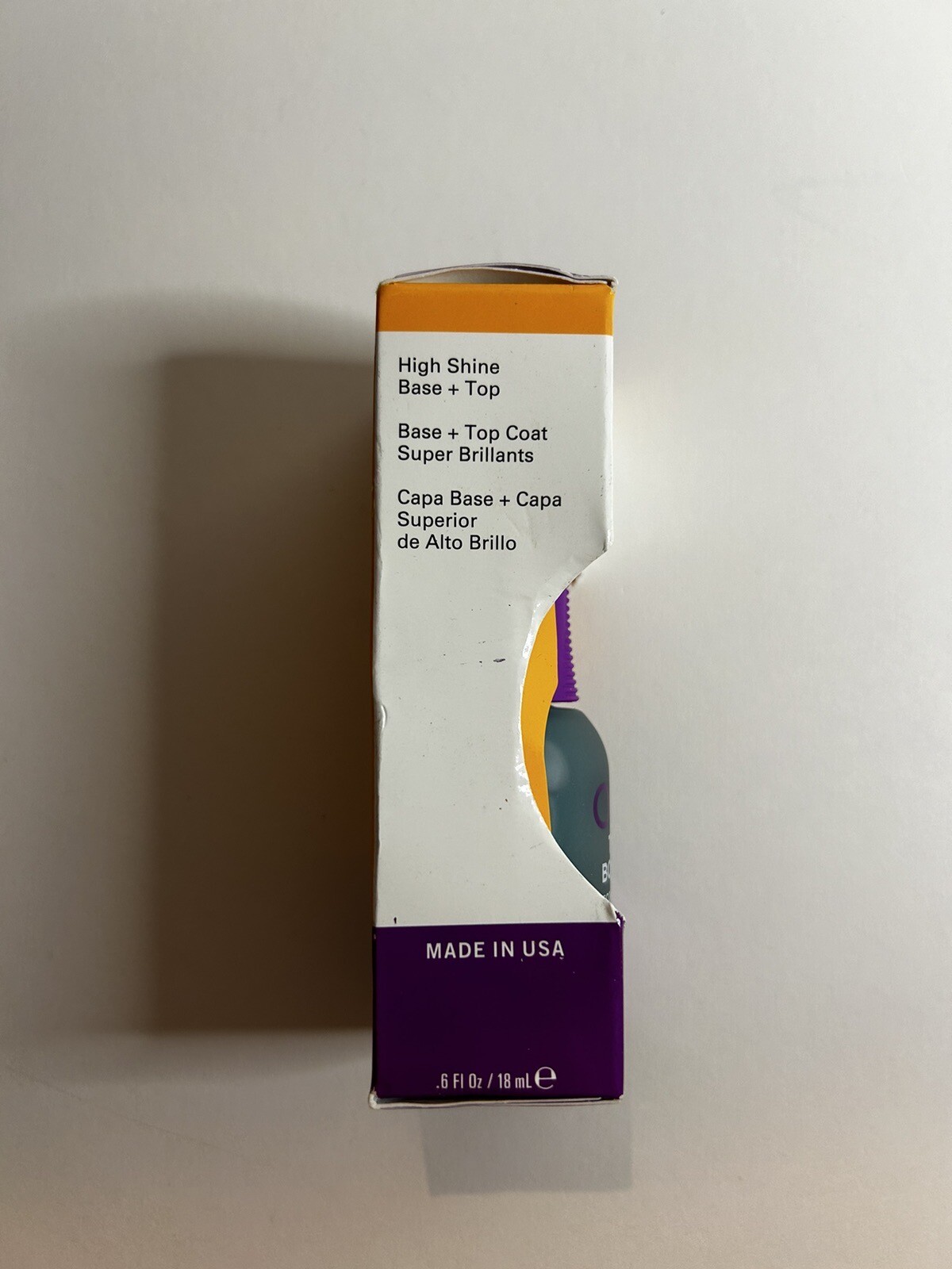 Orly Top 2 Bottom Two in One Basecoat + Topcoat 0.6oz