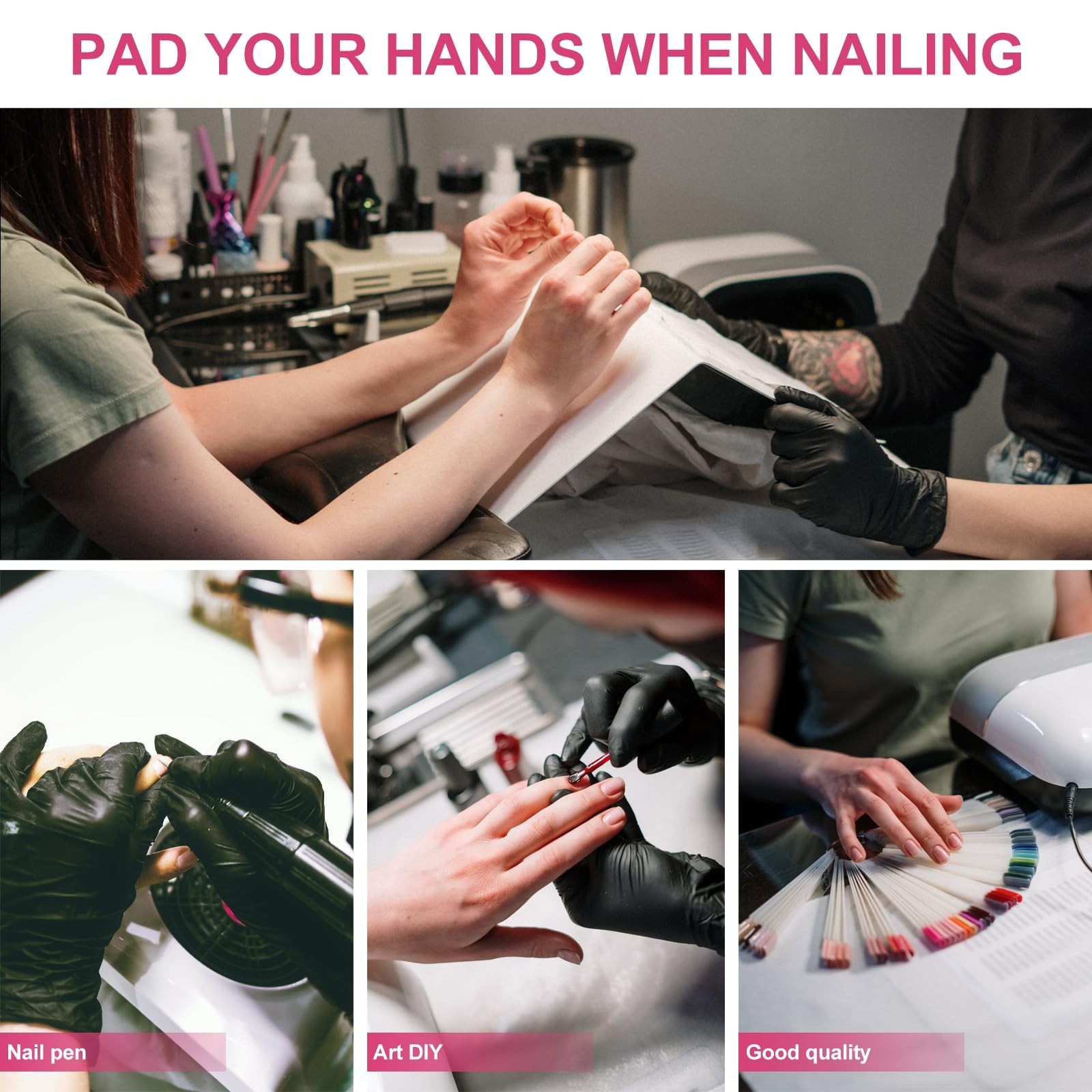 Manicure Hand Pillow Leather Wrist Rest Cushion for Nail Tech Nail Salon Arm …