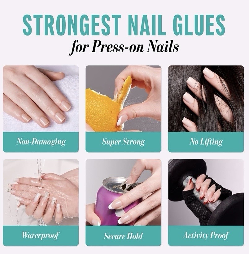 KISS PowerFlex Max Speed Nail Glue 3g Fast Drying Waterproof BK139