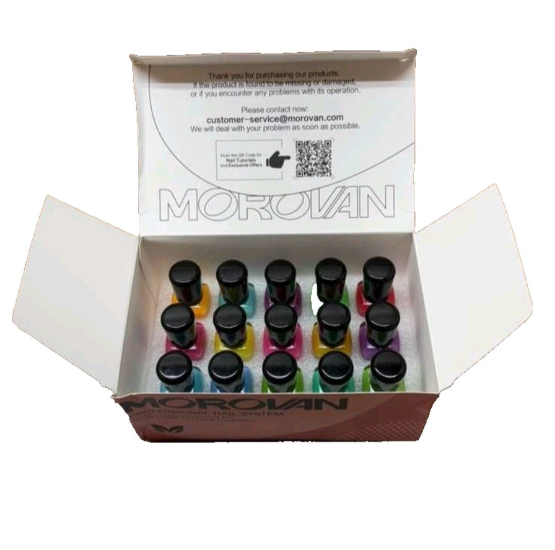 Morovan Professional Acrylic gel Nail Kit Art Set W/ Dehydrator and Nail Primer
