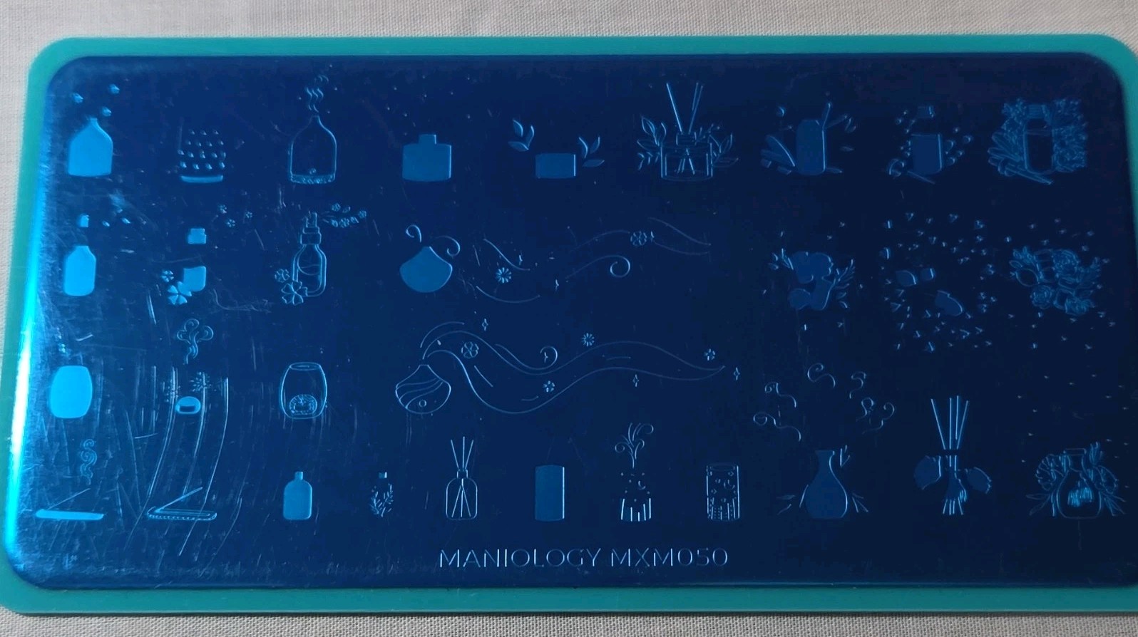 New Maniology Nail Art Stamping Plates Essential Oils Complete Set MXM049 MXM050