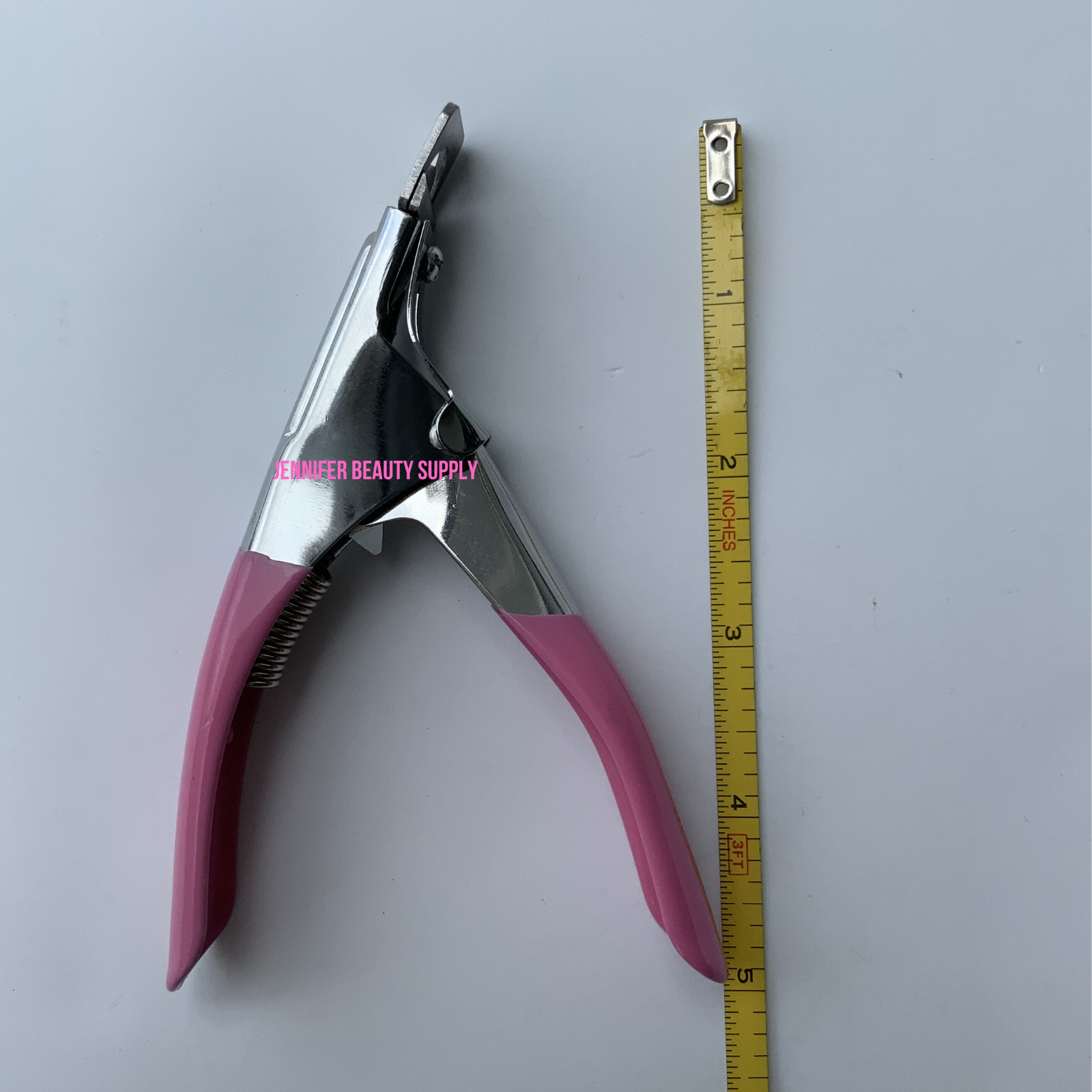MANICURE TIPS CUTTER ACRYLIC NAIL SCISSORS FALSE NAIL CLIPPER U EDGE USA SELLER
