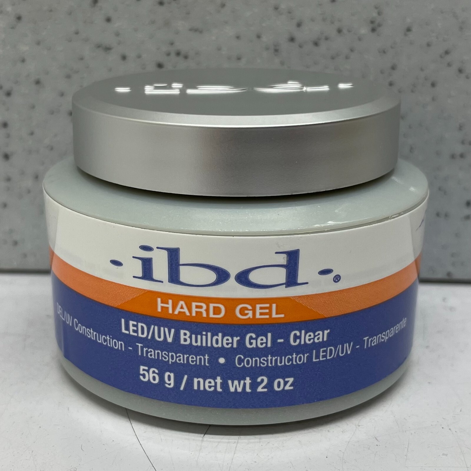 LOT WHOLESALE SET 6 IBD Builder Gel CLEAR 2 oz / 56 g Pack Strong UV Gels 61178