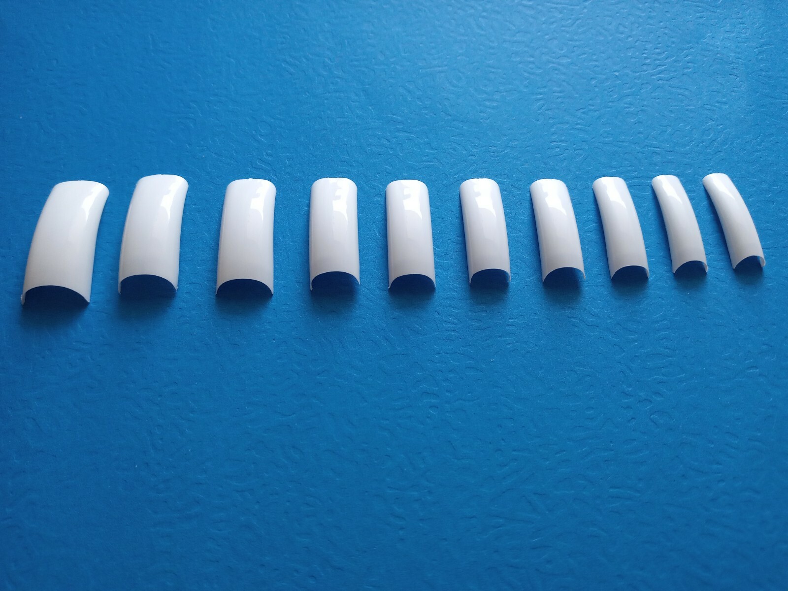 White Color Nail Tips | Size #0 – #9, U.S.A Seller.