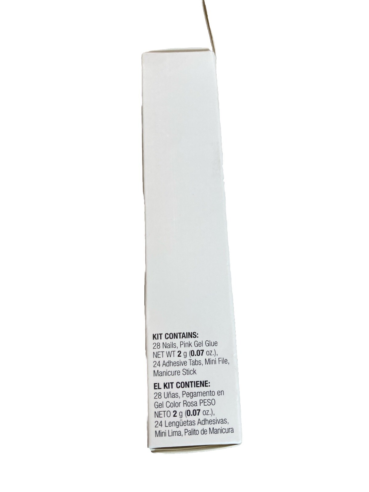 KISS Gel Fantasy Collection Sculpted Long Nail- Nude 79955 KGFS01 Long Length