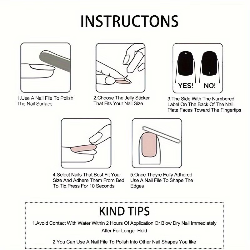 24pcs Glossy Sheer Nude Full Cover Press on Toenails for Women