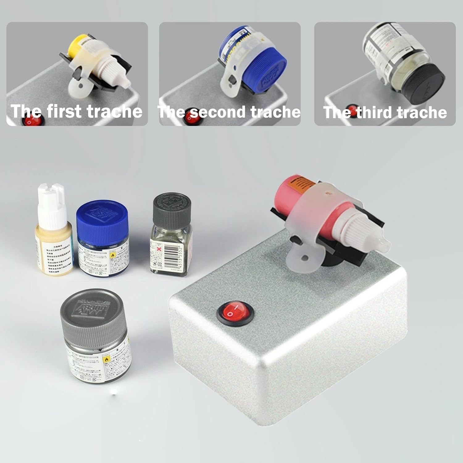 Paint Shaker Nail Lacquer MixerGlue Machine Model Paints Evenly Tools for Art…