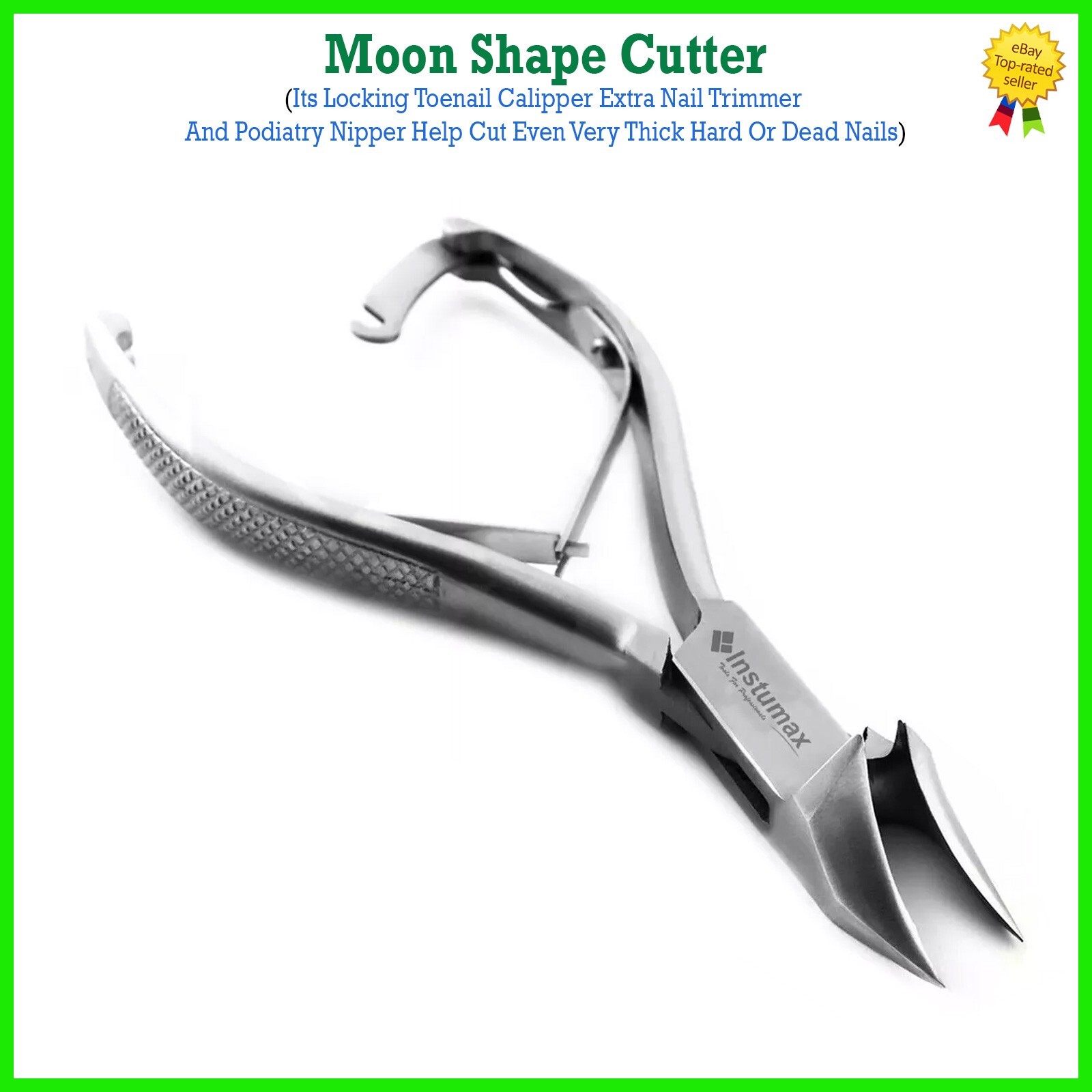 Surgical Toe Nail Nippers Clippers Moon Shape Cutter Podiatry Treatment Plier