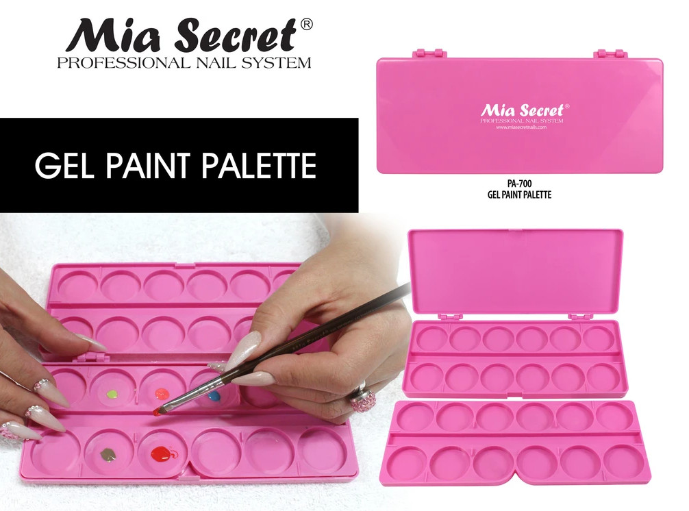Mia Secret Nails Gel Paint Palette Pink for Personal and Professional Use