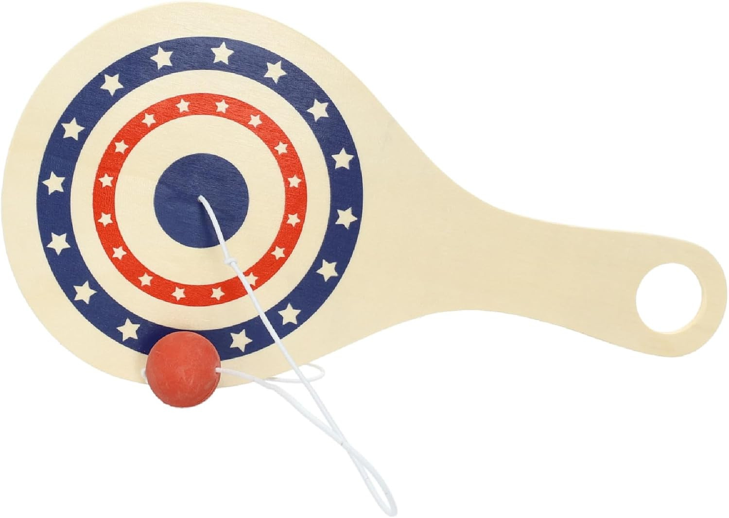 Way Back Toys Paddle Ball, Game of Steady Hands and Skill