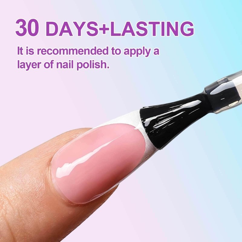 1Set Solid Color Fashion Nail for Women Easy Wear Highly Gloss Versatiled Types